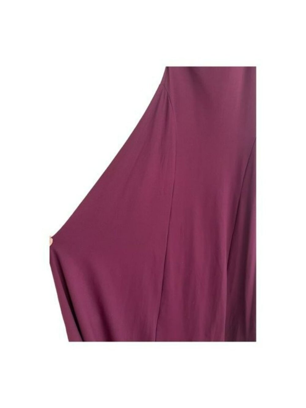 Susana Monaco Port Wine Double Strap Jersey Maxi Long Dress Size Large NWT - Picture 5 of 8